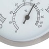 2 In-1 Stainless Steel Steam Room Sauna Room Thermometer Hygrometer