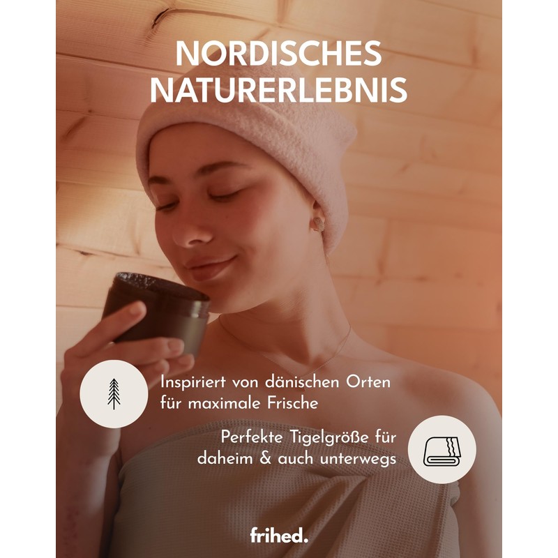 frihed. Sauna Salt Winter Blossom – High Quality Exfoliating Salt