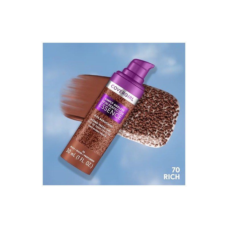 Covergirl Base Maquillaje Esencia Simply Ageless Skin Perfector Tono Rich