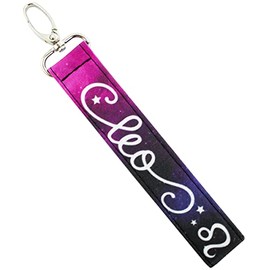 Zodiac Keychains for Women | Astrology Key Lanyard | Cool Key Chains for Best Friend (Leo)
