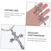 VILLFUL Keychain Keys Cross Jesus Charm Key Pendant Cross Pendant