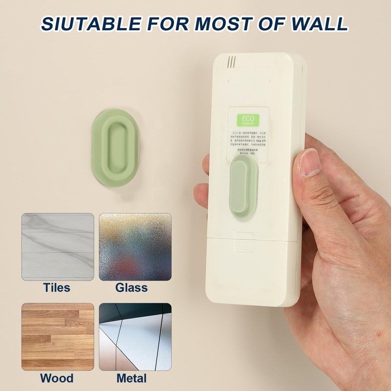PATIKIL Magnetic Remote Control Holder Wall Mount, Silicone Remote Control