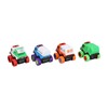 Pull Back City Cars Alloy Cartoon Q Version Sanitation Truck