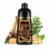 Champú Tinte Rubio Castaño Coloración Instantánea Natural Cabello Mujeres Hombres