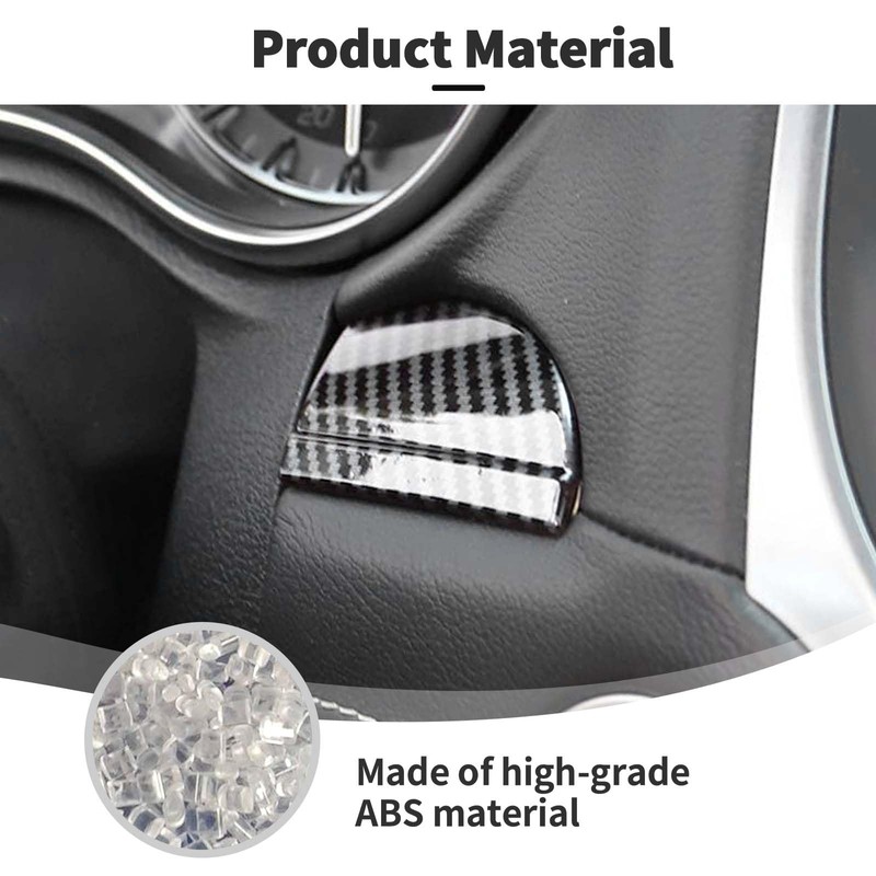 JWWY Center Console Passenger Dashboard Panel Cover Trim Fit for