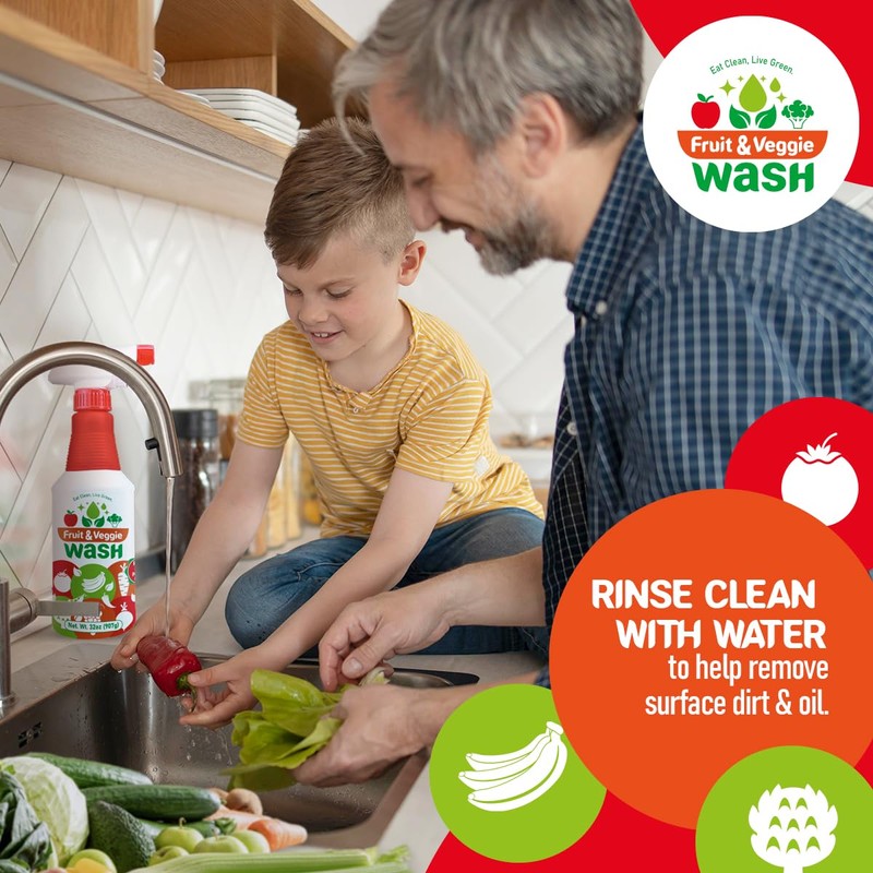 Dr. Robaina Fruit & Veggie Wash – Produce Cleaner Spray