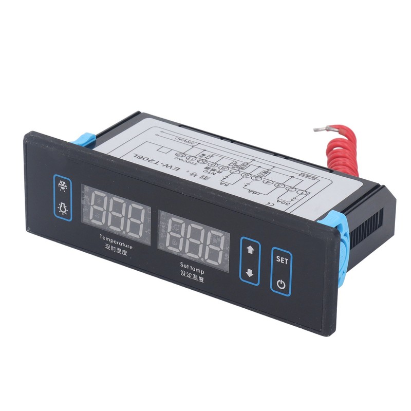 Digital Display Thermostat with Dual Sensors PID Temperature Controller for