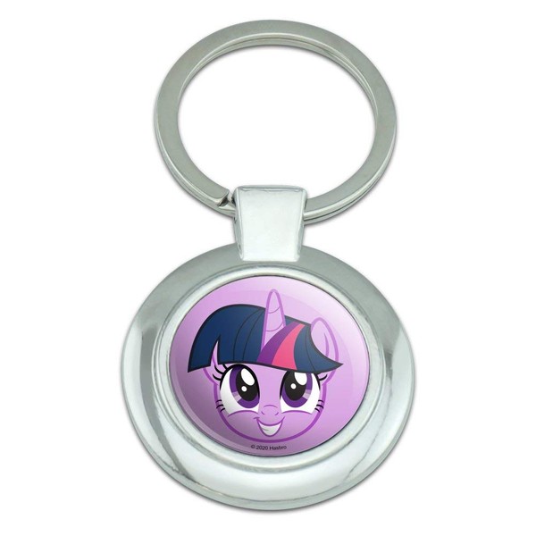 GRAPHICS & MORE My Little Pony Twilight Sparkle Face Keychain