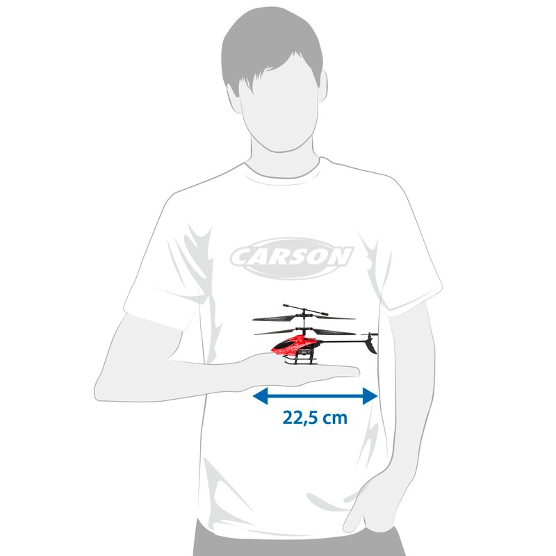 Carson 500507199 Starter Tyrant 230 IR 2CH 100% RTF Red