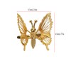 AWOCAN 6PCS Butterfly Hair Clips Women Hairpins 3D Moving Wings