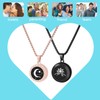 Long Distance Touch Necklaces,Vibration & Light up Remote Smart Matching
