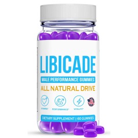 (1 Pack) Libicade Gummies for Men - Male Health Support for Lasting Stamina