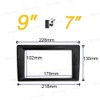9'' to 7'' Inch Universal Car Radio Stereo Fascia Frame