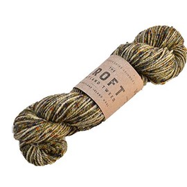 The Croft- 100% Shetland Tweed Aran 100g Hank (Mossbank 757)