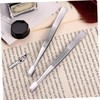 KOMBIUDA 4pcs Stainless Steel Tweezers Jewelry Tweezers for Making Beading