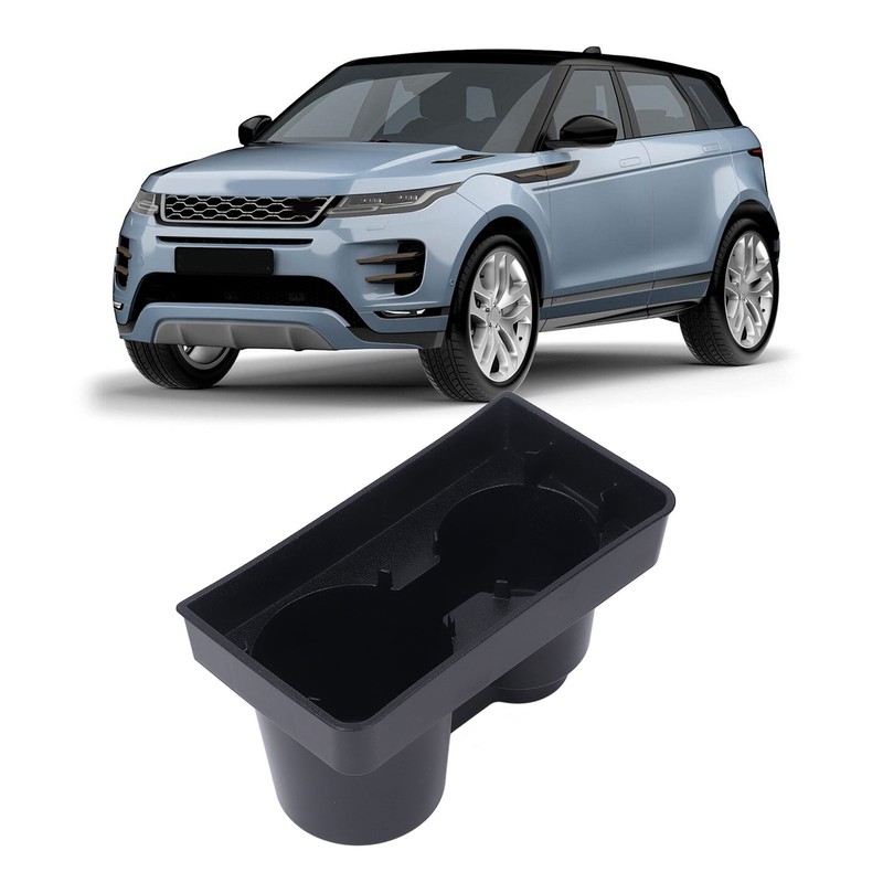 Center Console Cup Holder Insert Cell Phone Drinks Storage Box