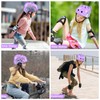 Kids Bike Helmet Adjustable Youth Toddler Helmet with DIY Stickers