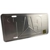 Caterpillar Dark Pink/Black Ladies Vanity Aluminum License Plate