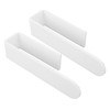 Self Adhesive Hand Towel Holder U Shaped Space Saving Acrylic
