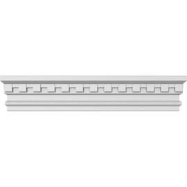 Ekena Millwork CRH06X83PN-3-DE Crosshead, 83" Bottom Width x 85" Top Width, White