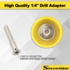 SPEEDWOX 5 Packs 1 Inches Hook and Loop Sanding Discs
