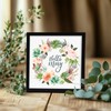 Giftgarden 8x8 Picture Frame Black, 8 by 8 Thin Square