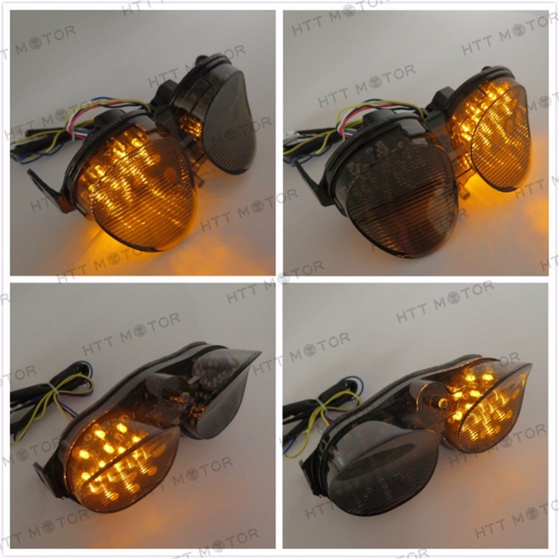 HTTMT MT177- New Smoke Rear Led Tail Light Compatible with