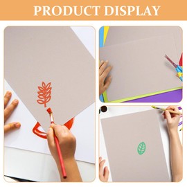 SEWACC 20 Pcs Book Boards, Cardboard Sheets Thick Binders Board Chipboard Bookboard Kraft for Book Binding Cover A5 2mm