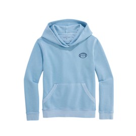 vineyard vines Boys Surf Terry Football Graphic Hoodie, Jake Blue