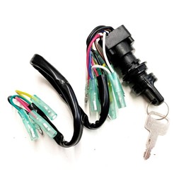 A.A Ignition Main Key Switch Assembly for Yamaha Motor Control Box - 703-82510-42-00, 703-82510-44-00, MP51040, 703-82510-43-00