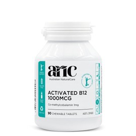 Australian NaturalCare - Everyday Health - 1000mcg Activated B12 Tablets (90 Count)