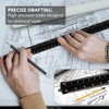 Imperial Architectural Scale Ruler,Standard 12 Inch Triangular Scale Ruler,Architectural Scale