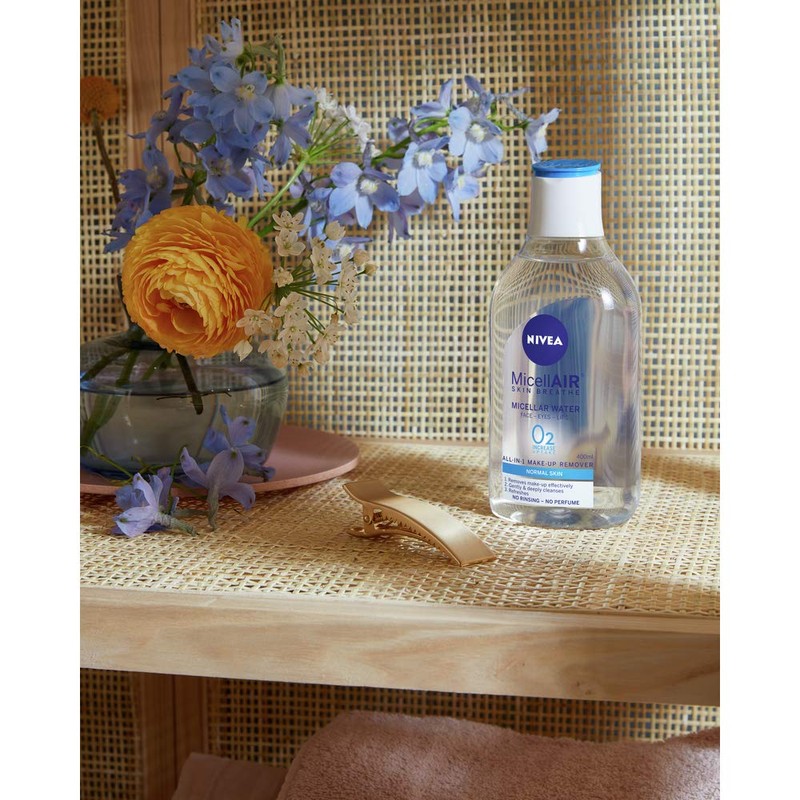 Nivea 3-in-1 Micellar Water Normal to Combination Skin, 400 ml