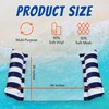 Hammock Pool Float Blue Multi-Purpose Inflatable Water Pool Floats Fun