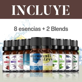 Tucorresi Difusor de Aceites Esenciales - Humidificador para Aromaterapia, Portatil Aromaterapia Humidificador de 7 Colores LED y 10 Aceite Esencial Aplicable a Casa y Oficina (130 ml)