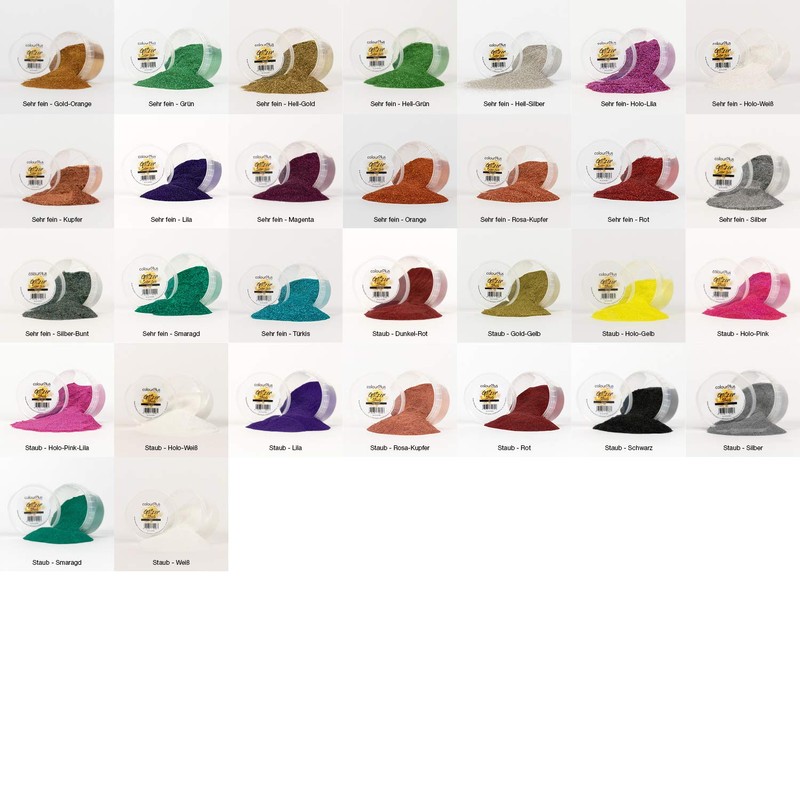 colourPlus glitter, yellow