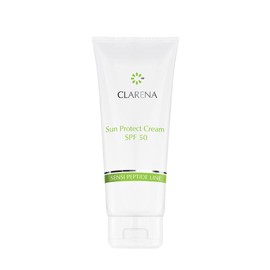 Clarena - Gesichts Sonnencreme 50 SPF 100 ml - Sonnenschutz Creme Gesicht - Sunscreen Face SPF 50 - Suncream mit Joghurt und Lotusextrakt - Tagescreme mit lsf 50 - Vegan Sun Cream