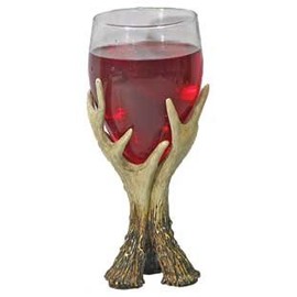 Antler Wine Glasses with Distinctive Styles 7.5-inch (Set of 2 glasses)