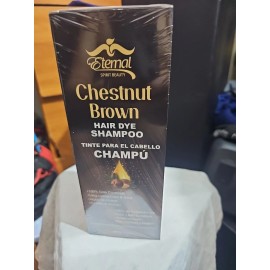 Eternal Spirit Beauty hair dye shampoo chestnut brown