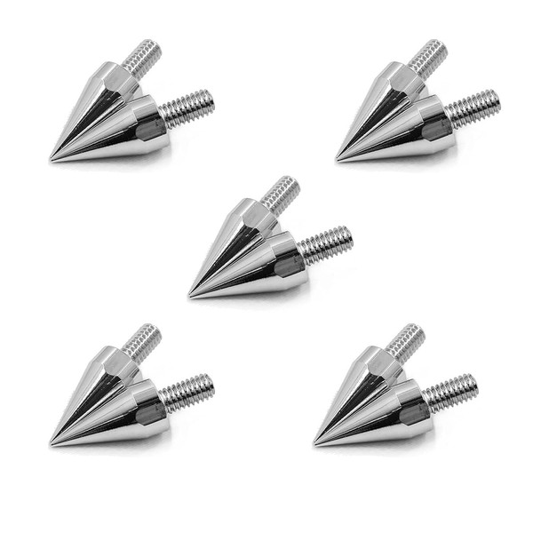 HTTMT- 10pcs Universal M8(8mm) Chrome Windscreen Fairing Spike Bolt Kit
