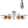 Teursa 5pcs Set Premium Magnetic Drywall Screw Setter - PH2