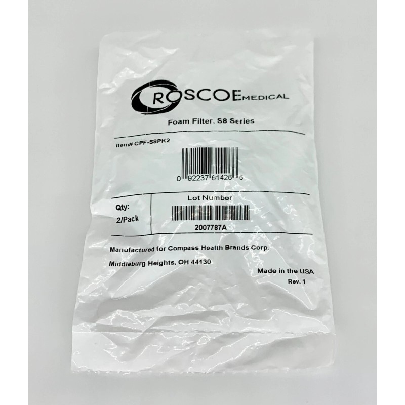 AG 6 pk Resmed Generic S8 Series CPAP Filters CPFS8-PK2