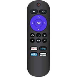 Remote Compatible with All Hitachi Roku TV, Universal for Hitachi Roku TV Remote