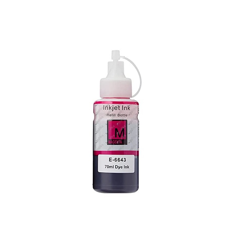 Go Inks 1 Magenta Ink Bottle to Replace T6643 Compatible/Non-OEM