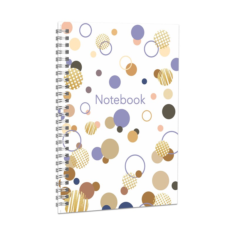 PRECIOUS LONDON A5 Notebook Lined Journal - Spiral Notebook Twin