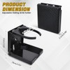 Wogomz 2PCS Adjustable Folding Drink Holder, Foldable Wall Drink Holder