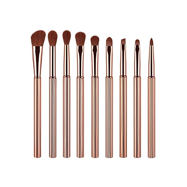 Eye Makeup Brush Set 9Pcs Eyeshadow Blending Make Up Brushes