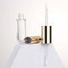 COSIDEA 12pcs Gold Flat 4ml*2 dual Ended lip gloss tubes