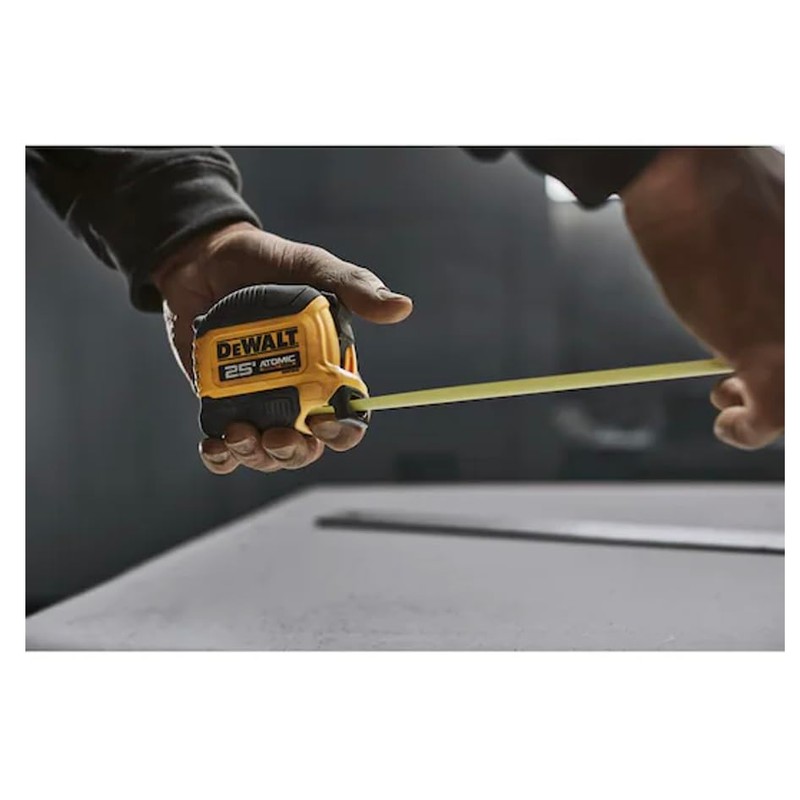 DEWALT Atomic Compact Series 25 ft. Tape Measure (DWHT38125S)