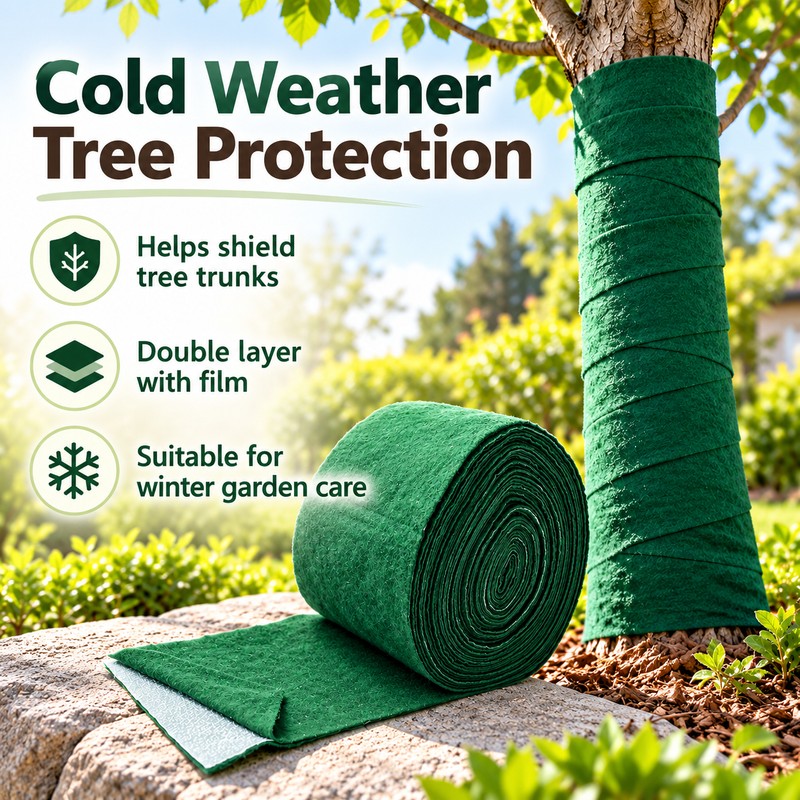 Double Layer Tree Trunk Protection Wrap for Winter – 20m